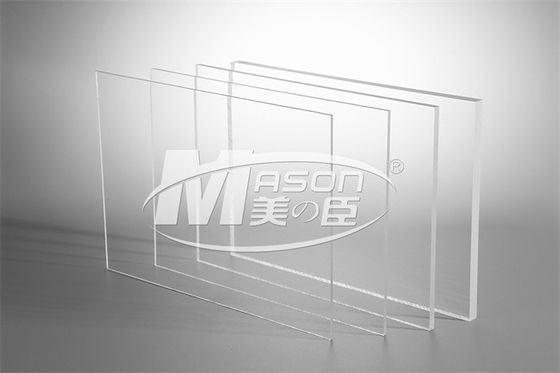 MMA 대형 플렉시 유리 시트 사용자 정의 컷 투명 얇은 아크릴 시트
