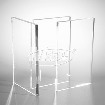 4mm 1220x2440mm 투명 아크릴 시트 높은 투명 광택