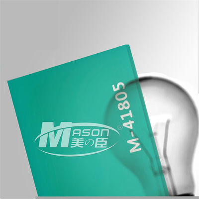 판색 플렉시글라스 시트 파란색 4x8ft 벽에 플라스틱 패널