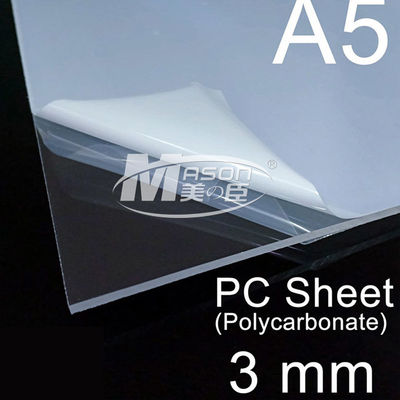 광고를 위한 PC 널 투명한 폴리탄산염 장 3mm 4mm 5mm 사용