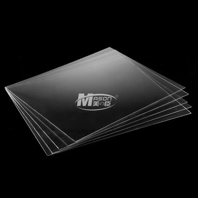 고광택 식품 등급 투명 PETG 플라스틱 시트