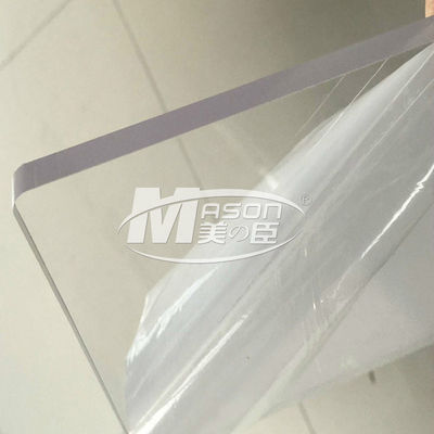 4x8 Ft 투명 0.9mm 얇은 PETG 플라스틱 시트 1.29g/cm3