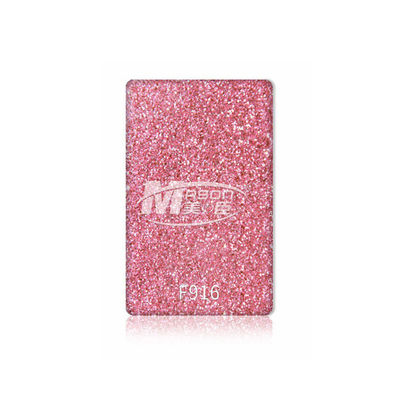 다채로운 핑크 골드 아크릴 반짝임 아크릴 장 플렉시 유리 장 1/8 인치 3mm