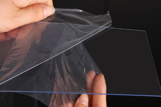 플라스틱 PVC 엄밀한 영화 0.5mm 투명한 PVC 엄밀한 장 1220x2440mm