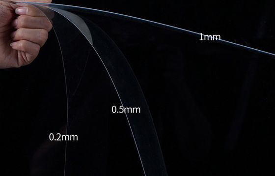 플라스틱 PVC 엄밀한 영화 0.5mm 투명한 PVC 엄밀한 장 1220x2440mm
