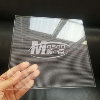 패널 조명용 5mm 4x8ft LGP 도광판 사용