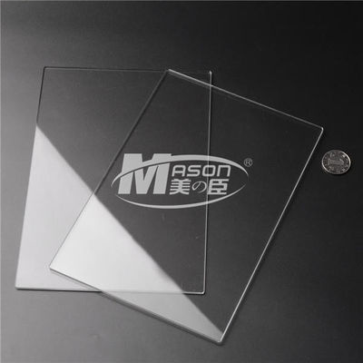 100% 버진 소재 투명 PETG 시트 유리 Petg 0.5mm