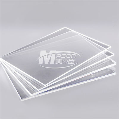 투명한 5mm 플렉시 유리 장 1220년 x 2440mm 100% Virgin MMA