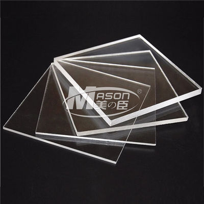 투명 고광택 3mm-20mm 아크릴 Perspex 장 1220x2440 Mm