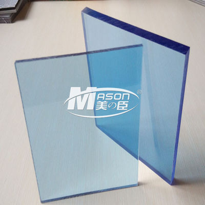 1220x2440mm 투명 폴리카보네이트 시트 3mm 솔리드 PC 플라스틱 보드