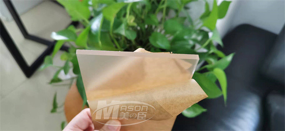 PMMA 얼어붙은 깨끗한 아크릴릭 시트 2 밀리미터 광택이 없는 1220x2440mm 플렉시글라스 명백한 방풍 유리 시트