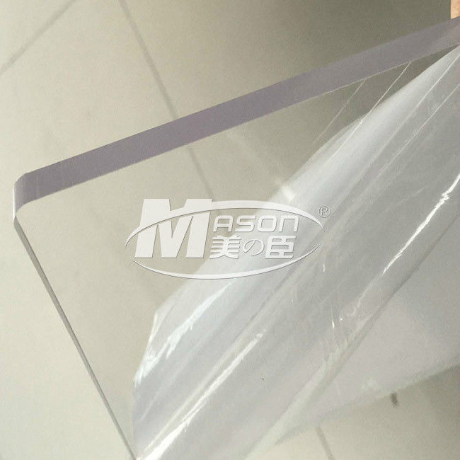 4x8 Ft 투명 0.9mm 얇은 PETG 플라스틱 시트 1.29g/cm3