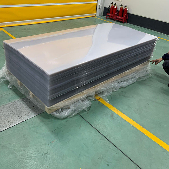 Antiscratch 4x8 Ft 꾸미기를 위한 얇은 PETG 장 훈장 패널 고광택