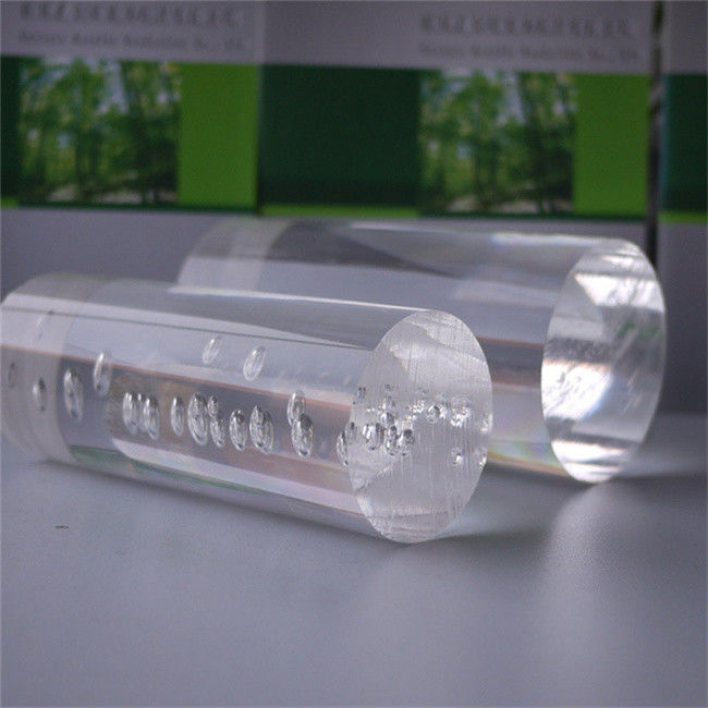 직경 4mm 길이 15cm 아크릴 관 막대는 투명한 둥근 아크릴 막대를 밀어냅니다