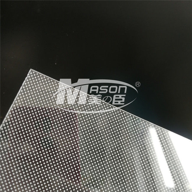 3mm 1220X2440mm 아크릴 도광판 LGP PMMA 조명 표시 사용
