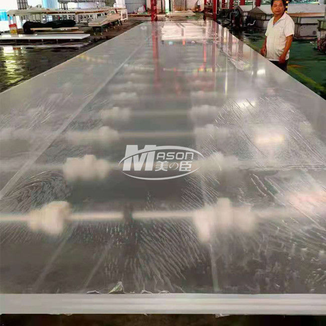 장식적인 수영풀을 위한 8850x3150mm 70mm 수족관 아크릴 장