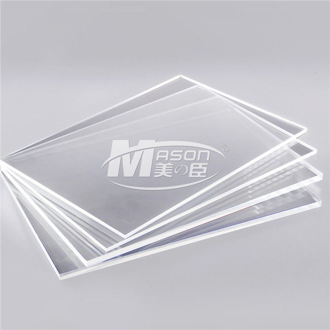 투명한 5mm 플렉시 유리 장 1220년 x 2440mm 100% Virgin MMA