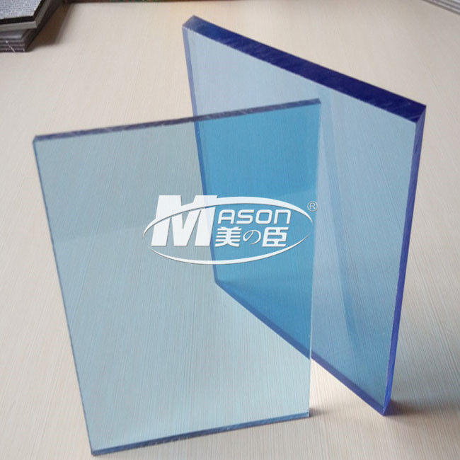 1220x2440mm 투명 폴리카보네이트 시트 3mm 솔리드 PC 플라스틱 보드