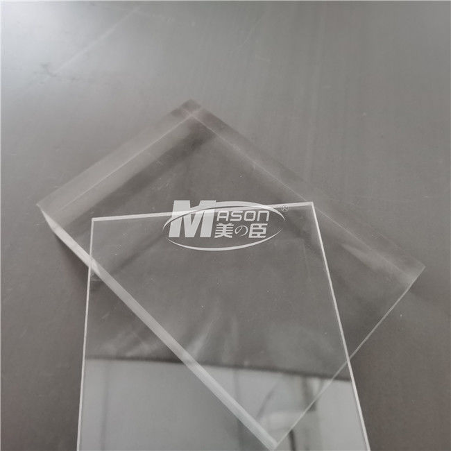 3 Mm 4'X8' 투명 ESD 아크릴 시트 안전 플라스틱 정전기 방지 PMMA