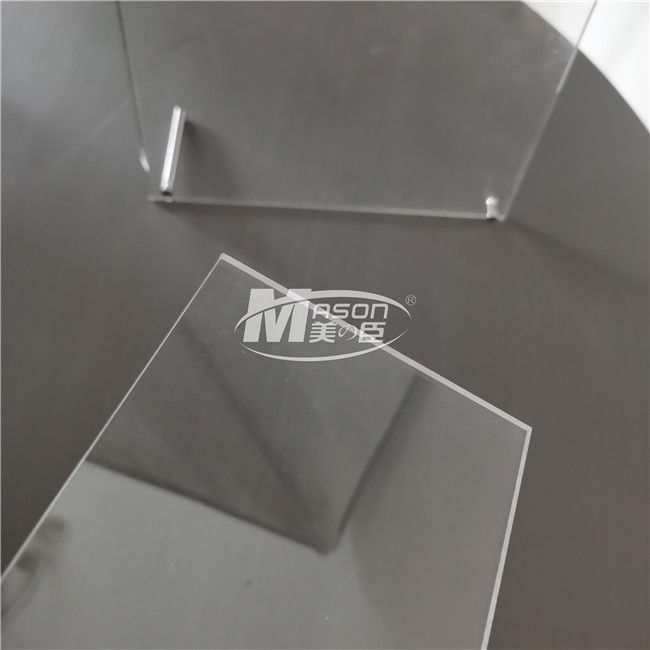 100% Virgin Lucite 투명 스크래치 방지 아크릴 시트 1/4 인치 48'X96' PMMA