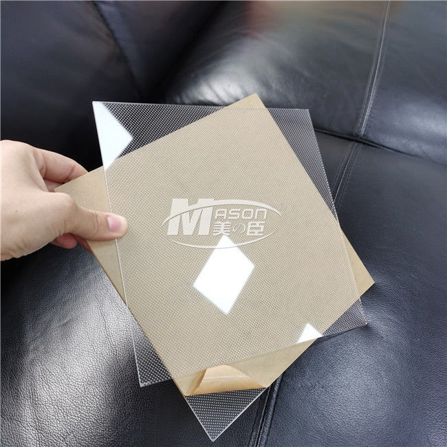 LED 가벼운 상자를 위한 레이저 점 LED 아크릴 도광판 20mm LGP PMMA
