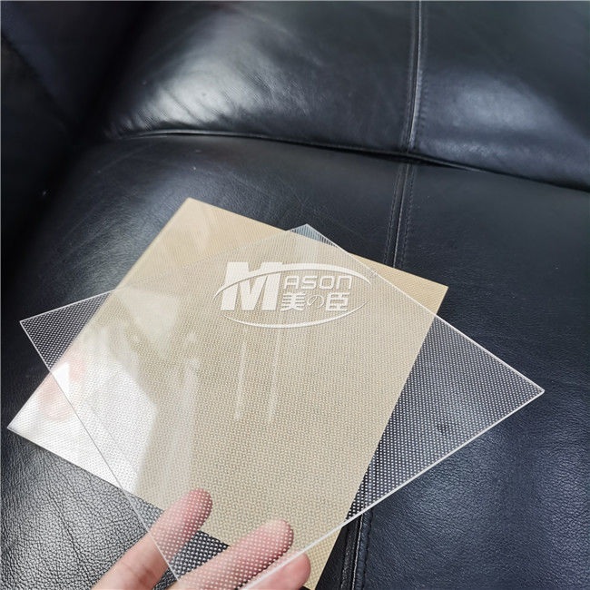 LED 패널용 15mm 1220x2440mm Mitsubishi 아크릴 도광판 LGP