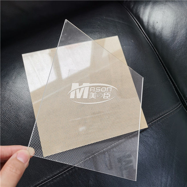 3mm 4mm 6mm 레이저 점선 아크릴 도광판 LED 도광판 LED 패널 라이트용