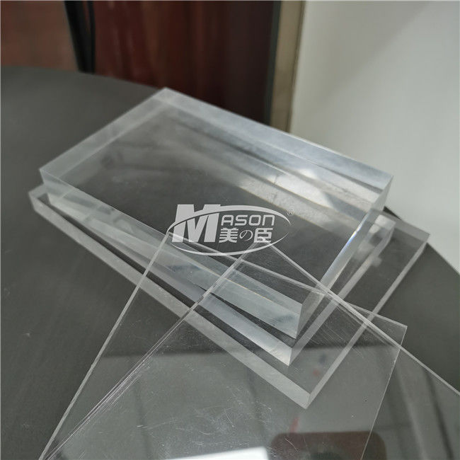 100% 버진 PMMA 4mm 투명 캐스트 내화 아크릴 시트 4피트 X 8피트