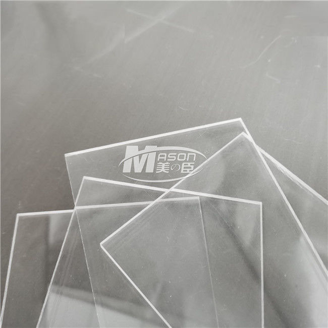 투명한 5mm 4x8 피트 V0 방화 효력이 있는 아크릴 장 및 색깔