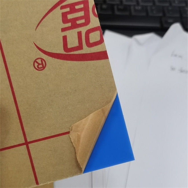 2.8mm 불투명 블루 Perspex 유리 색상 아크릴 시트 MMA 소재